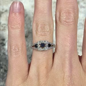 Black Diamond Promise Ring
